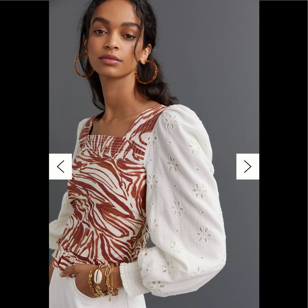 Love the Label by Puff sleeves blouse